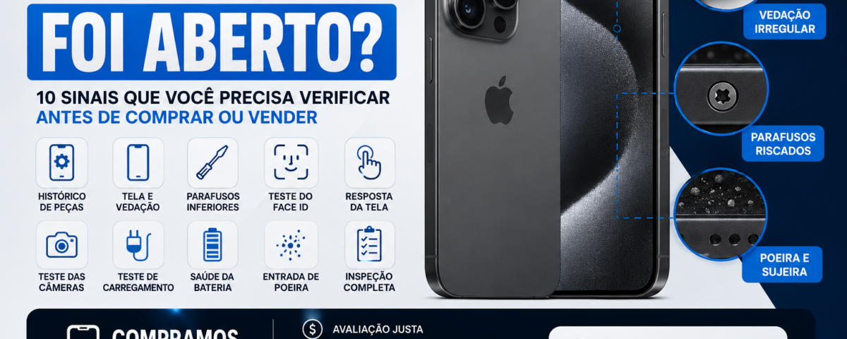 Como descobrir se o iPhone foi aberto? Veja os principais sinais antes de comprar ou vender