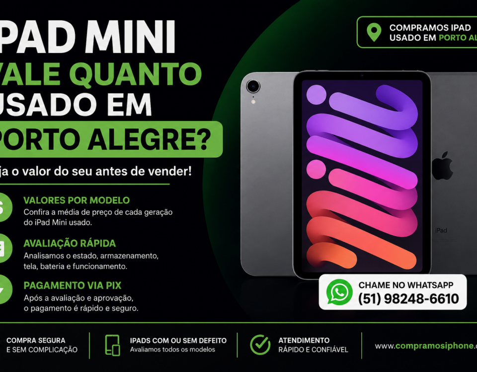 iPad Mini vale quanto usado em Porto Alegre? Veja o valor antes de vender