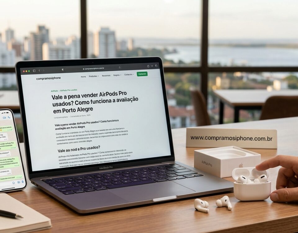 Vale a pena vender AirPods Pro usados? Veja como funciona a avaliação em Porto Alegre