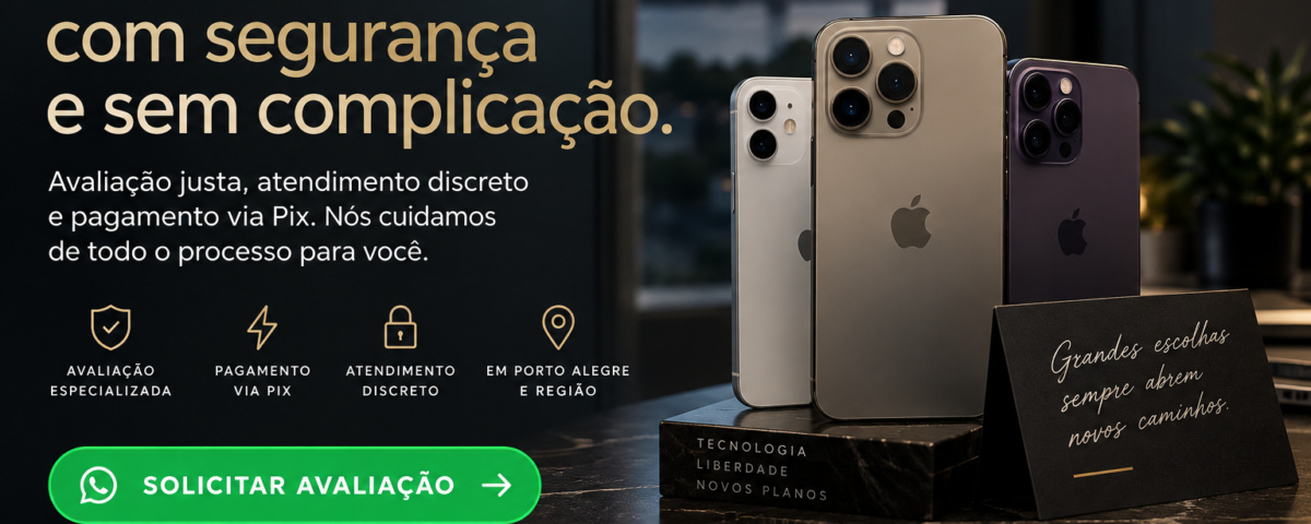 Venda seu iPhone sem anunciar na OLX em Porto Alegre