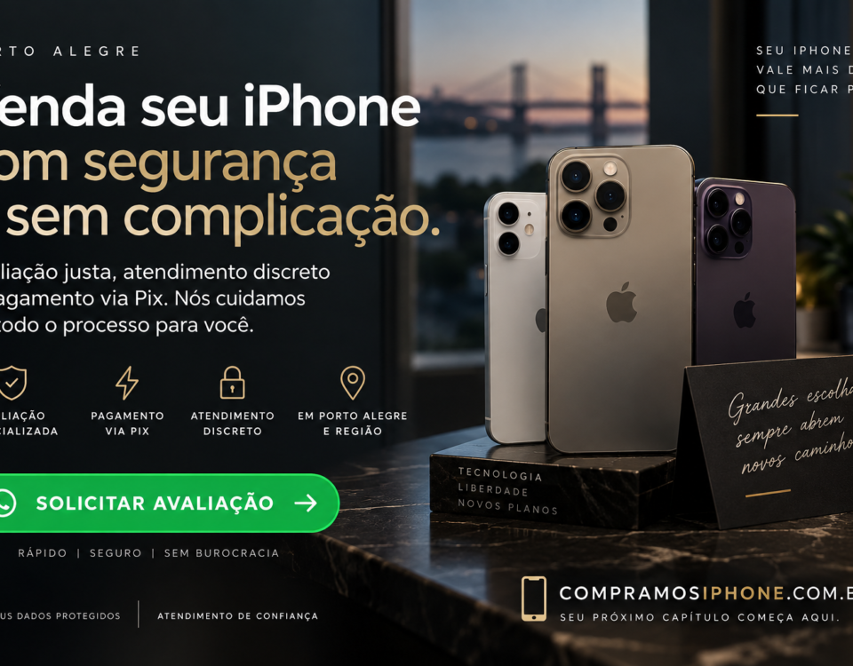 Venda seu iPhone sem anunciar na OLX em Porto Alegre
